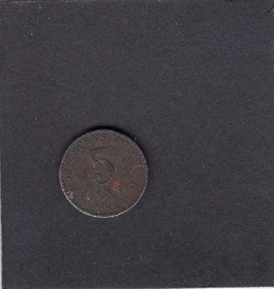 Beschrijving: 5 Pfennig